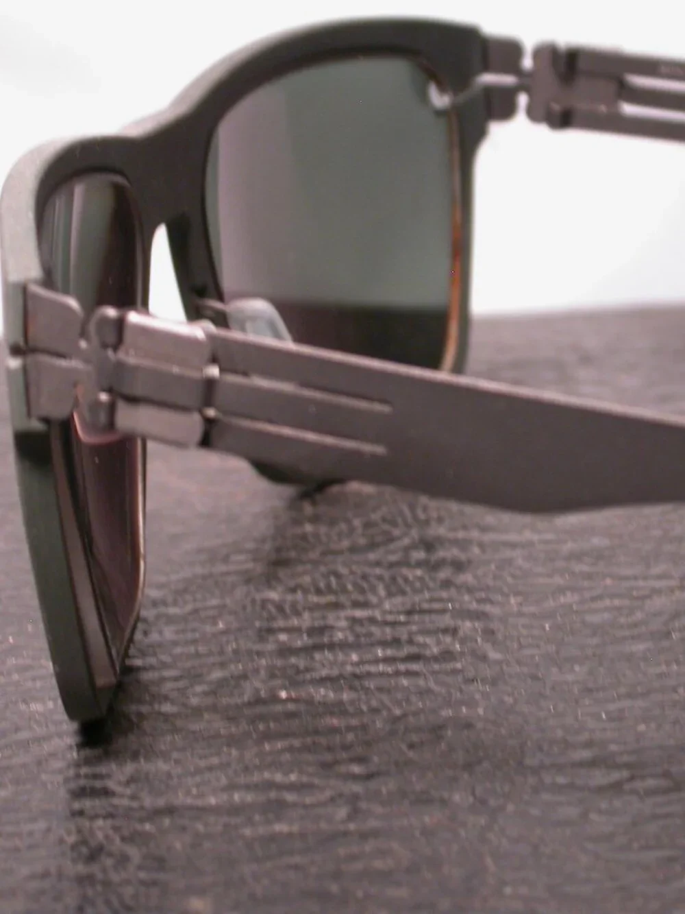 IC! Berlin Bloc Modern Green Sunglasses Made in Germany  FRAME ONLY